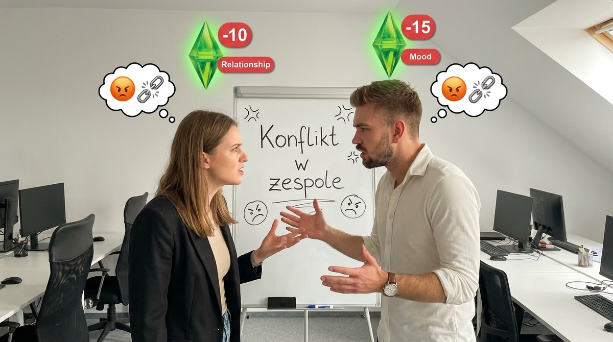 Czy konflikt w zespole zawsze jest zły? Cisza na zebraniu kosztuje Cię więcej niż kłótnia