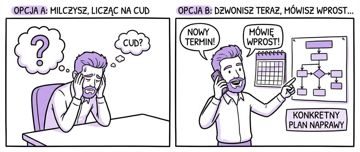 Opcja B: dzwonisz teraz