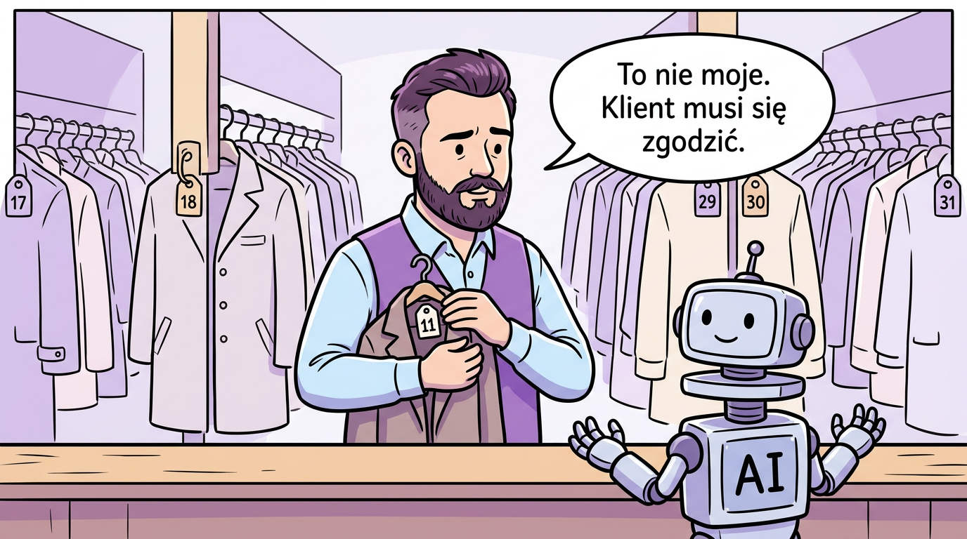 Umowa powierzenia danych a AI — szatniarz trzyma cudzy płaszcz i nie oddaje go robotowi bez zgody klienta