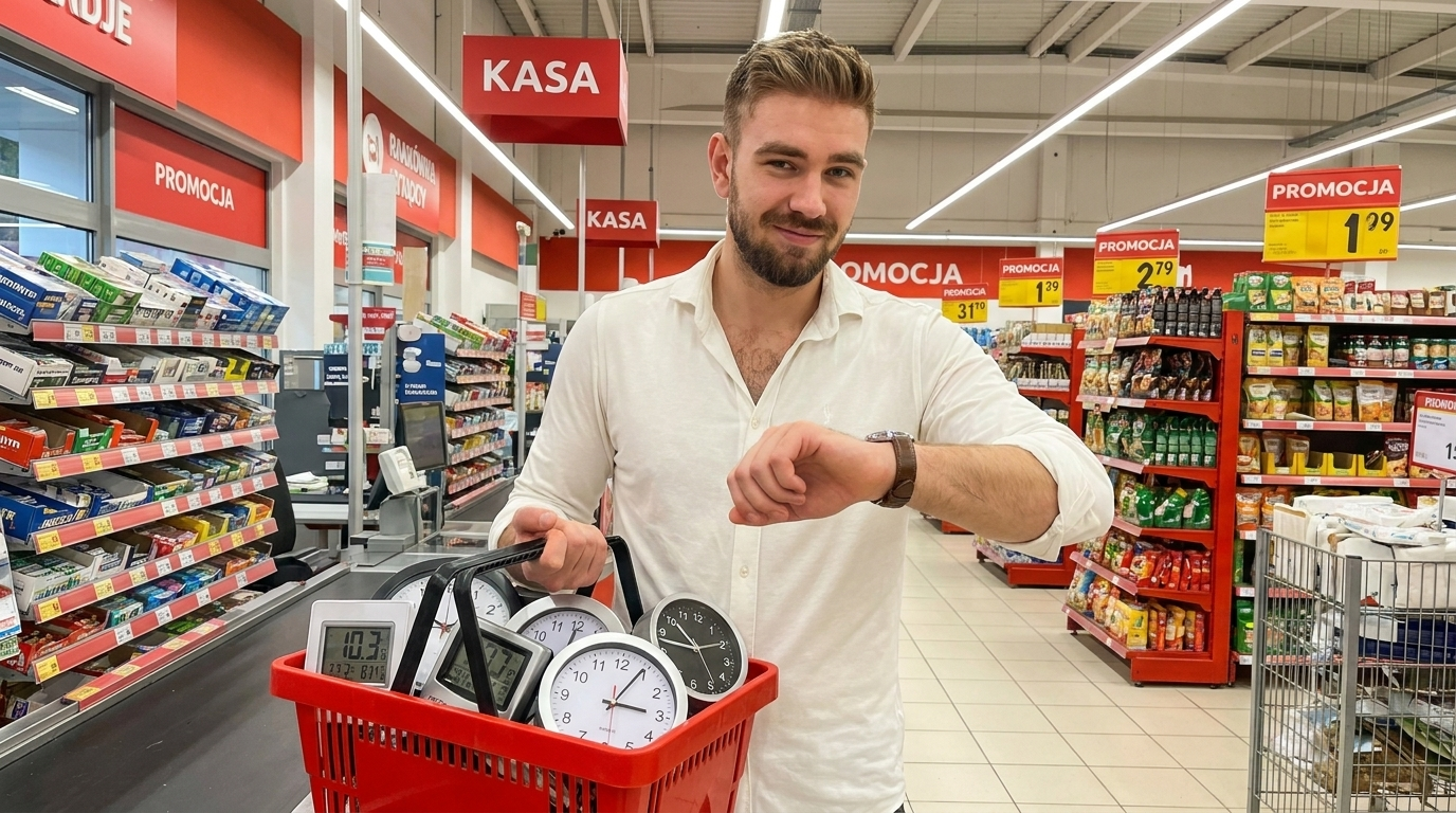 Ślepota czasowa w ADHD: Dlaczego "za 5 minut" znaczy "za godzinę" (i jak przestać siebie za to obwiniać)