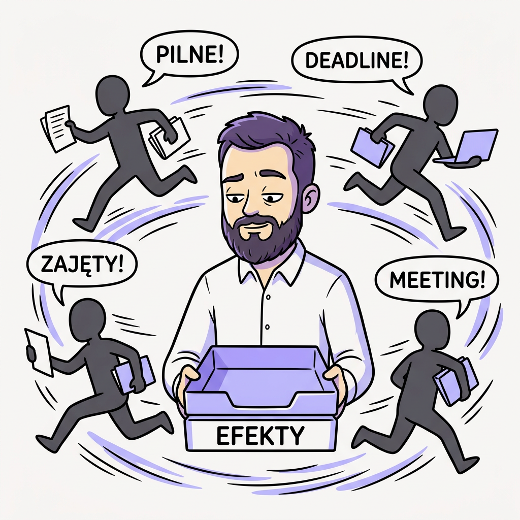 Twój zespół robi dużo. Dowozi mało.