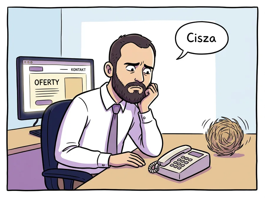 Strona działa, telefon milczy