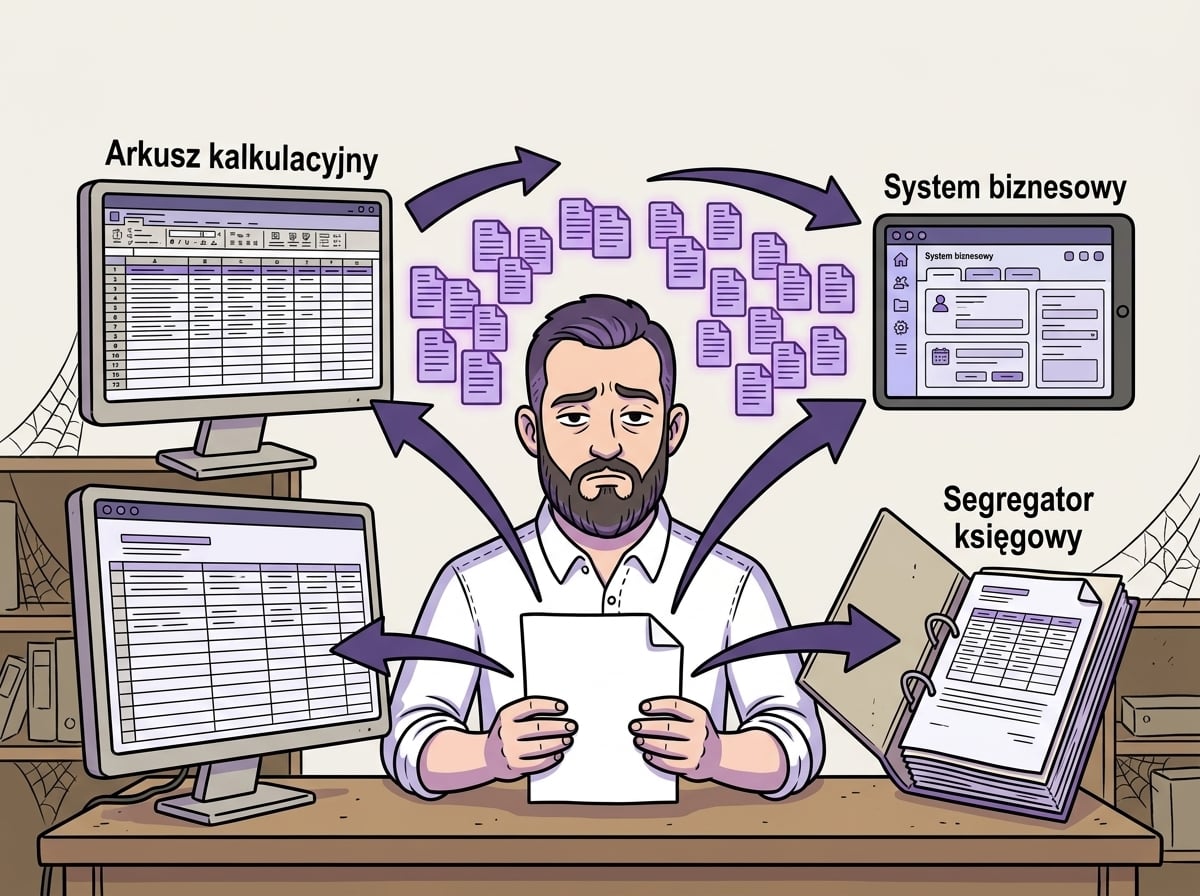 Automatyzacja przepisywania danych między systemami