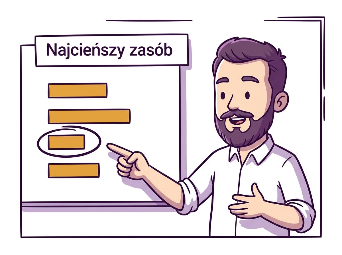 Wynik odporności psychicznej z zaznaczonym najsłabszym zasobem