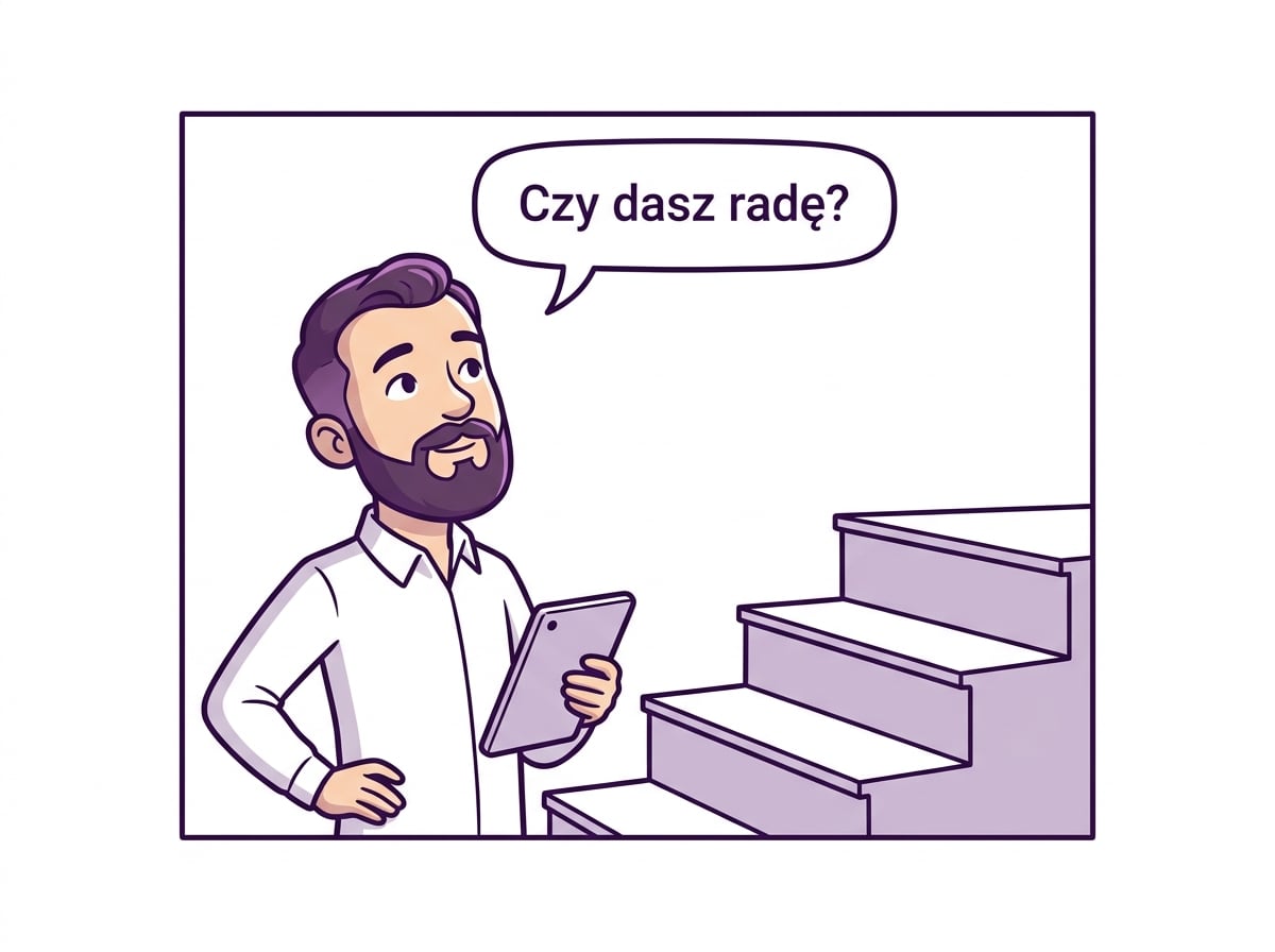 Szymon ocenia stwierdzenia o radzeniu sobie z trudnościami