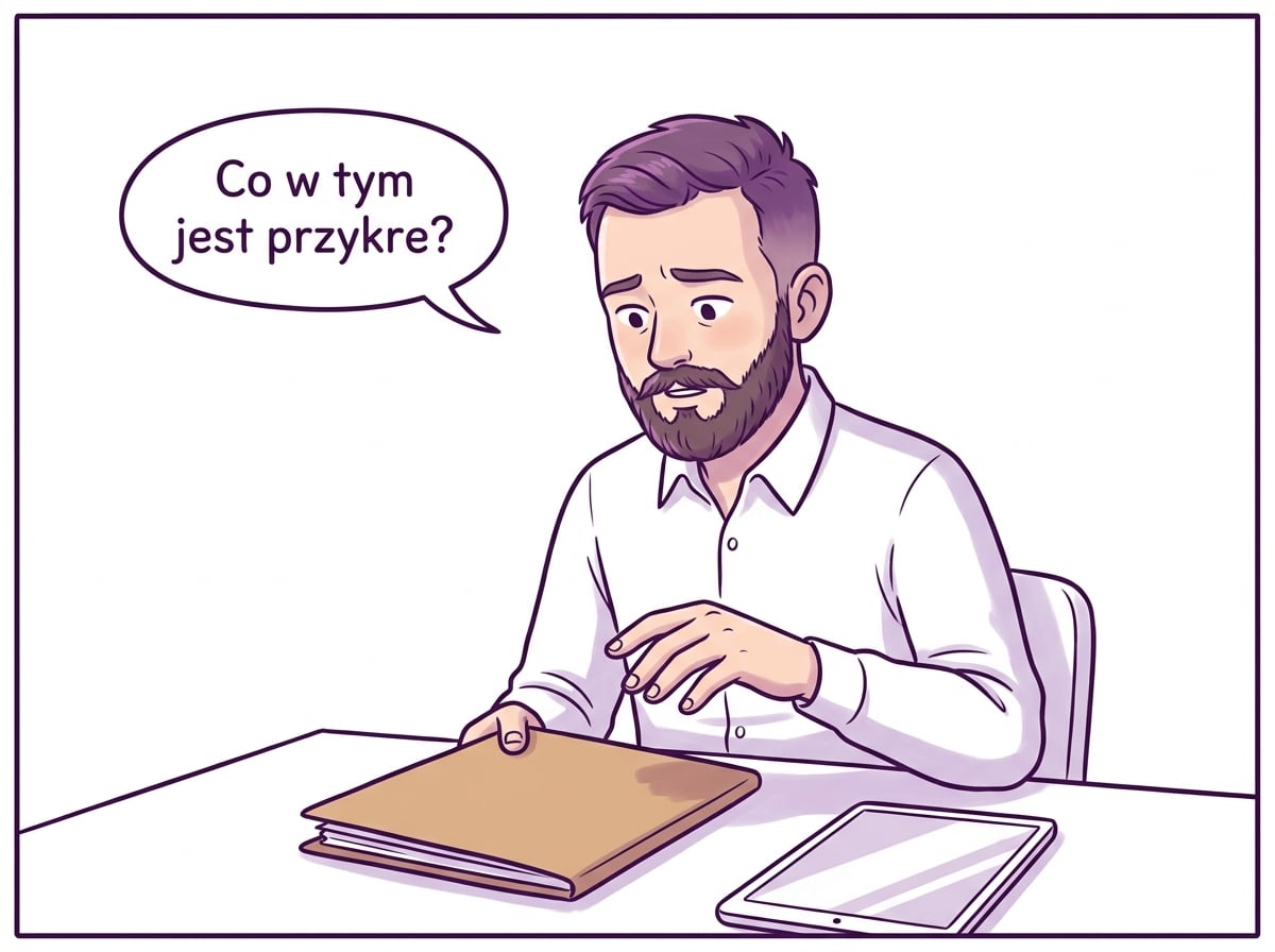 Szymon ocenia stwierdzenia o odkładaniu zadań