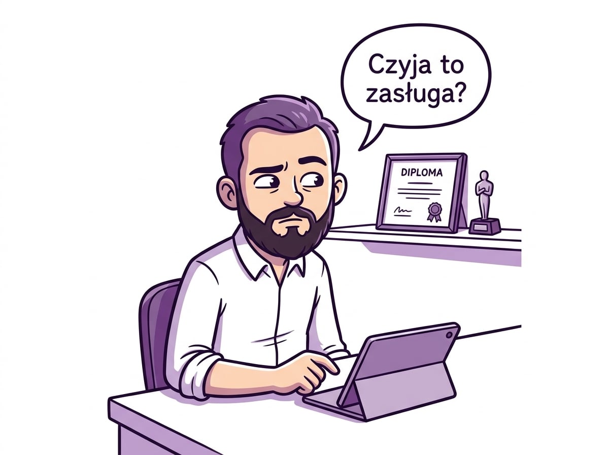 Szymon ocenia stwierdzenia o własnych kompetencjach